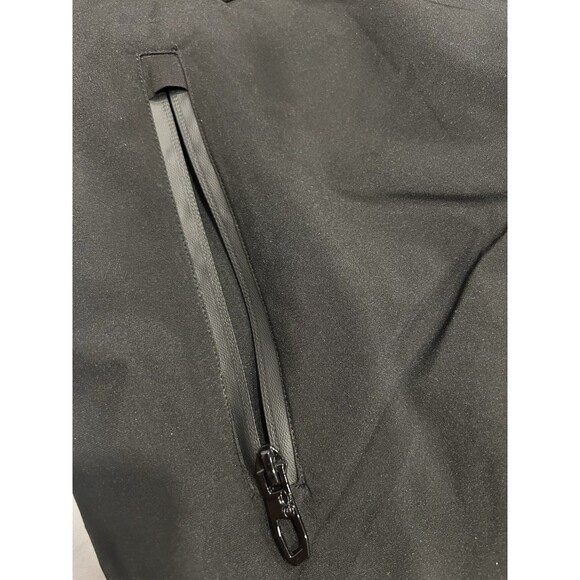 Spyder Snowboard Pants Women’s Size XL Black Lined Insulated Snap Zip Pockets - Picture 5 of 10